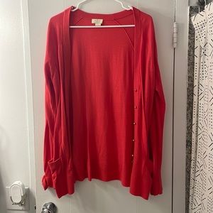 kate spade women’s cardigan, size L